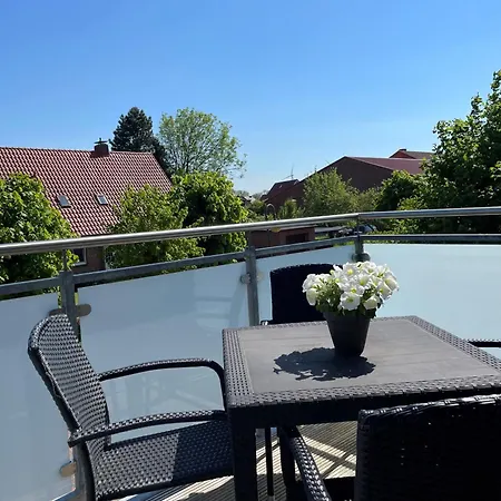 Helle Balkonwohnung Spiekeroog *
