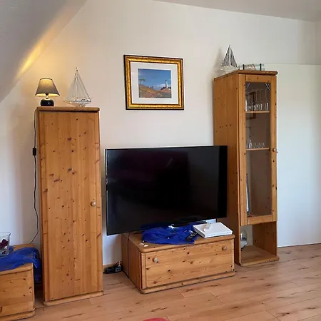 Helle Balkonwohnung Spiekeroog شقة هوكسيل